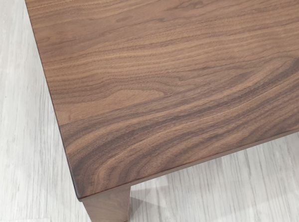 日本製天然木ウォールナット無垢材リビングコタツテーブル 木製・無垢 